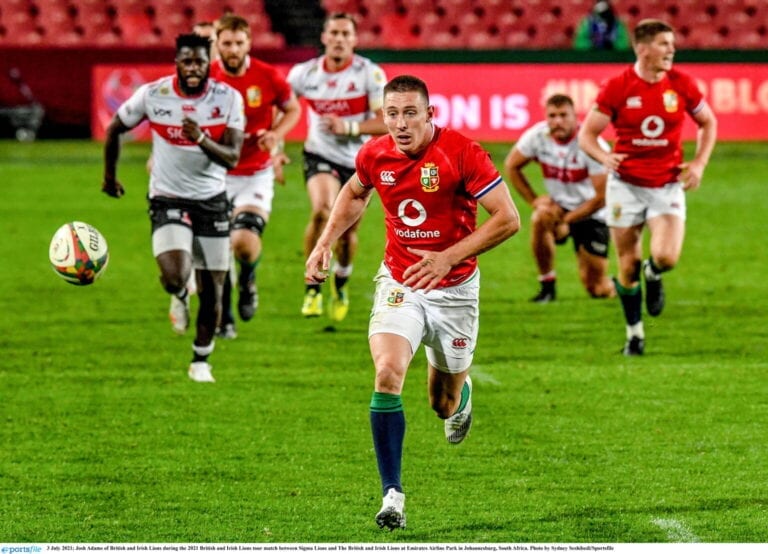 WATCH: Josh Adams in Scintillating form in Lions Series opener in Ellis Park