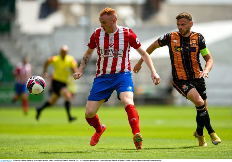 Treaty United manager Tommy Barrett shares his thoughts after FAI Cup loss to Dundalk