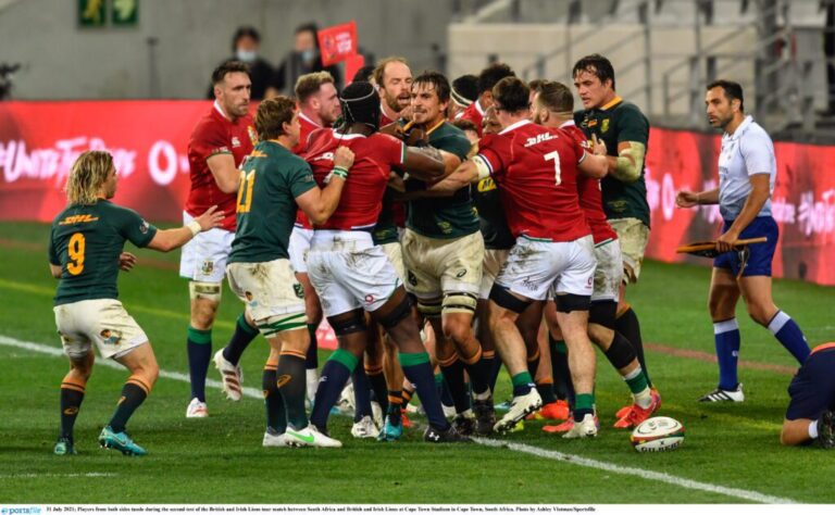 Springboks rattle the Lions to square up the series
