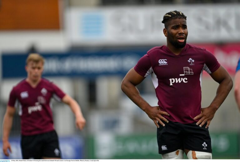 Limerick’s Okeke one of three promoted Greencore Munster Rugby Academy