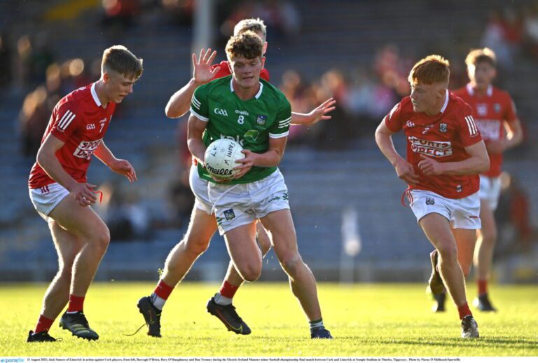 First half goals see Limerick to minor football win over Clare