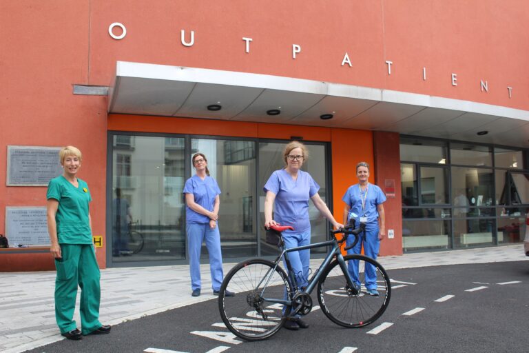 Hospital Staff in Charity Cycle to Dublin in Memory of Those Lost to COVID-19