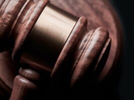closeup photo of gavel