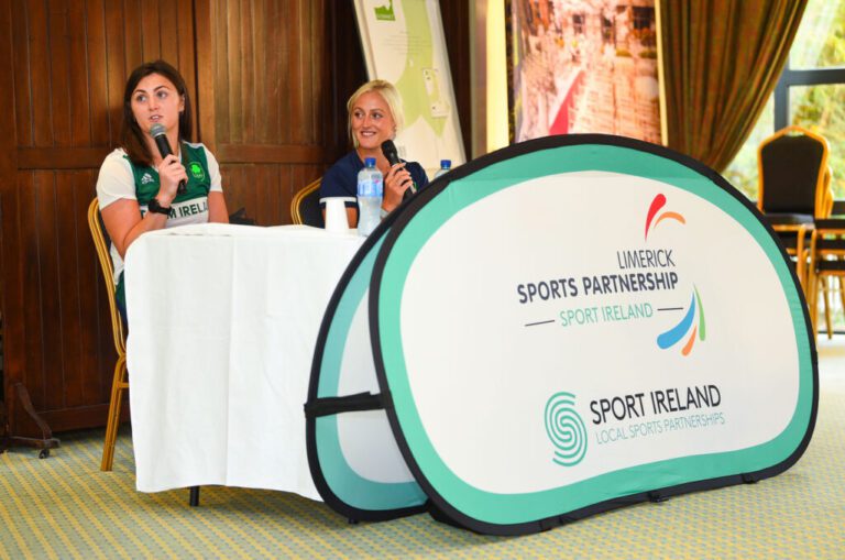 Limerick Sports Partnership celebrate 2020/2021 VIP programme with Olympians Sarah Lavin & Roisin Upton