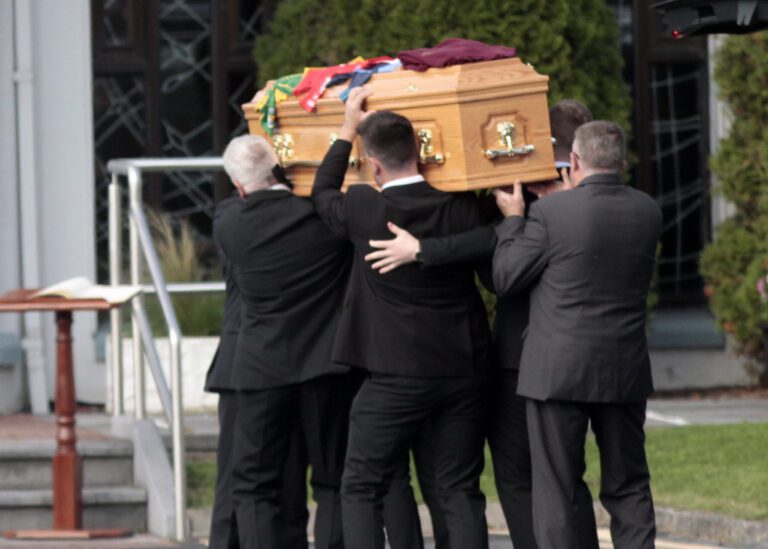 Victim of alleged assault was “rogue” who left family and friends “a treasury of love”, funeral hears