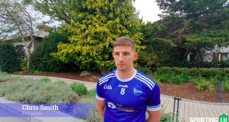 WATCH: Fr Casey’s Chris Smith hoping to get back to winning ways in Monaleen quarter-final