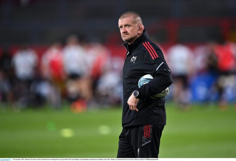 Graham Rowntree “very impressed” with new Munster forward Jason Jenkins