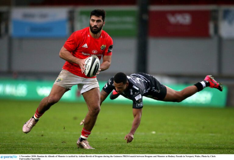 Boost for Munster as the return of De Allende and Murray looms
