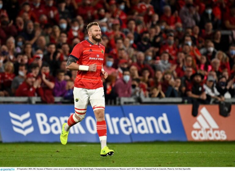 Disaster for Munster and RG Snyman as the lock re-ruptures ACL in Scarlets win