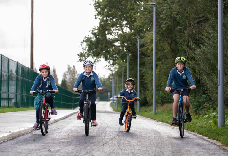 Castletroy Urban Greenway officially opened linking local schools, playground, shops and homes