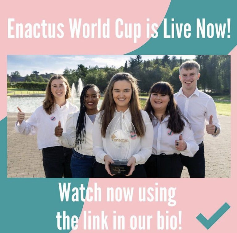 ‘Anytime of the month’ compete in the Enactus World Cup