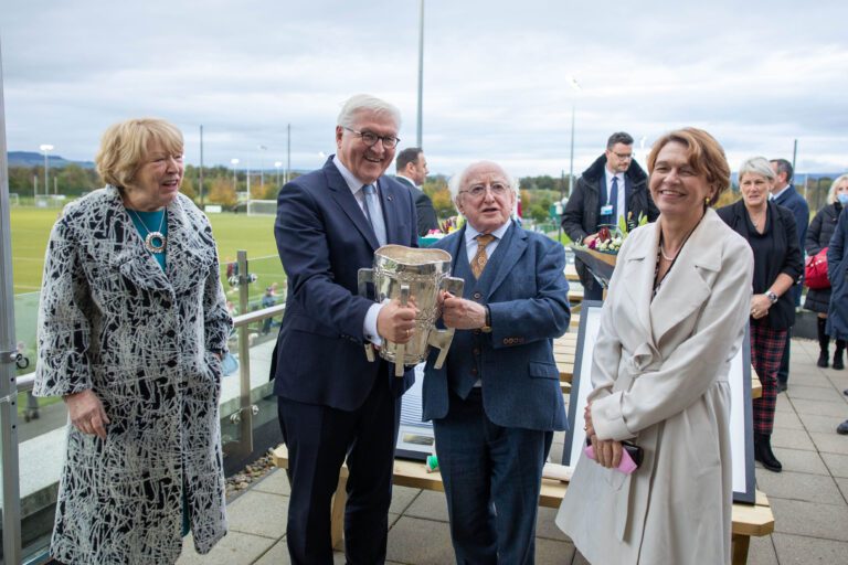 President Higgins and German President visit UL