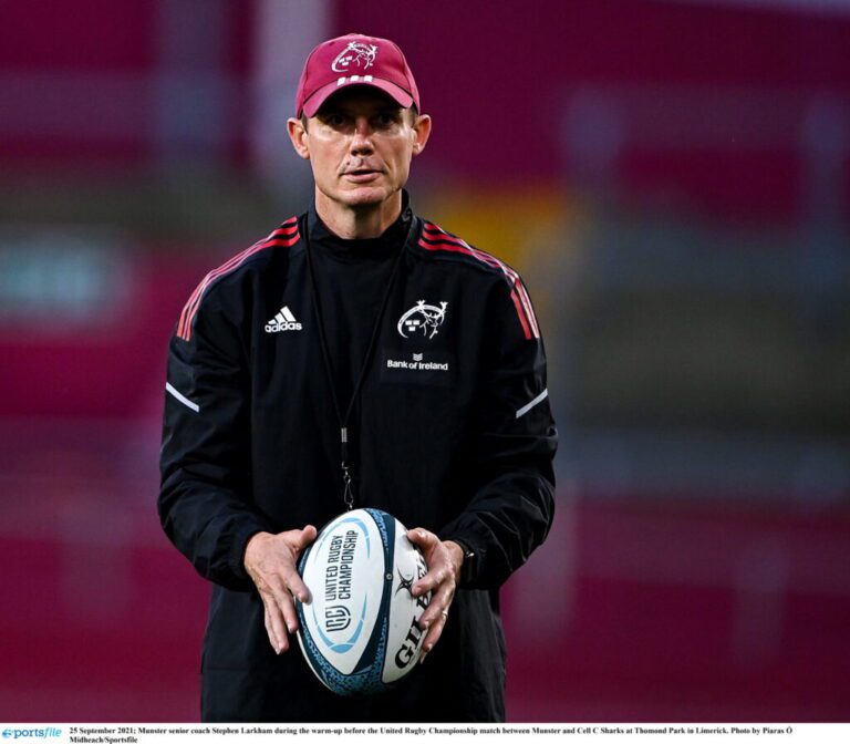 Blow For Munster As Province Confirm Larkham’s Departure At End of Season