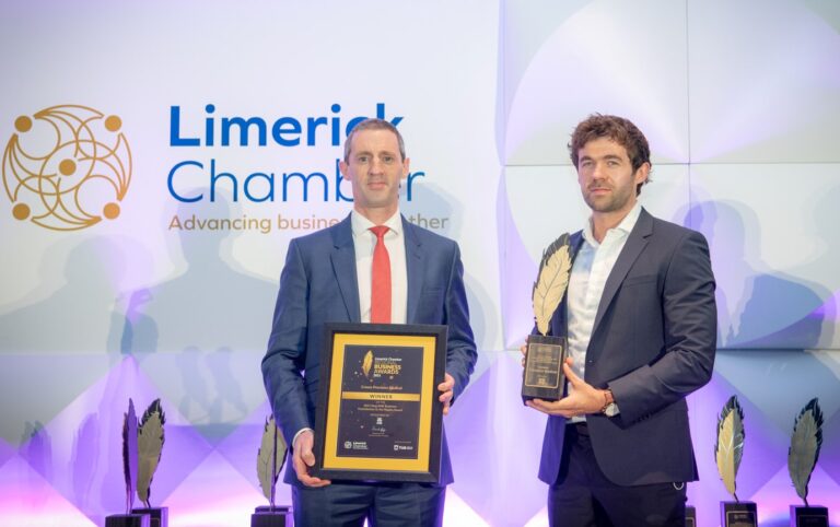 Croom Precision Medical scoops top prize at the Limerick Chamber Business Awards