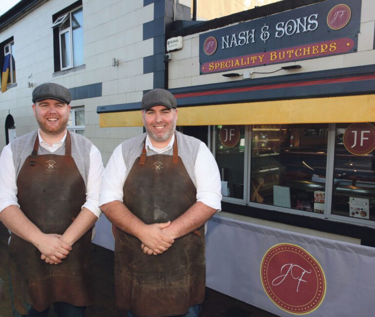 JF Nash & Sons Butchers celebrates first year in business