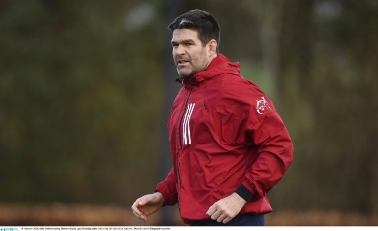 Billy Holland awarded the Guinness Rugby Writers of Ireland Tom Rooney Award