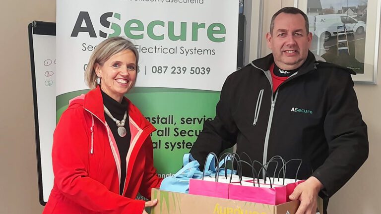 ASecure helps out with distribution of care packages to cancer patients