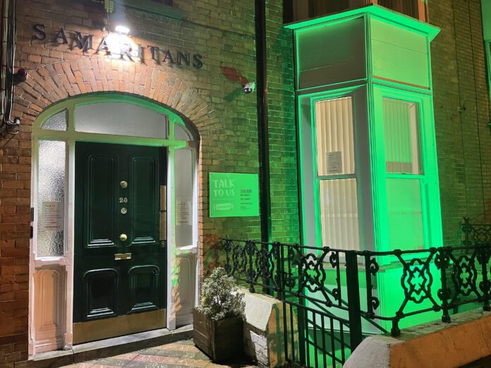 Samaritans office in green