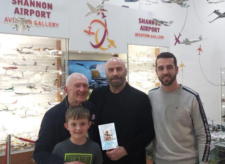 John Travolta struck with Saturday Night Fever in Shannon