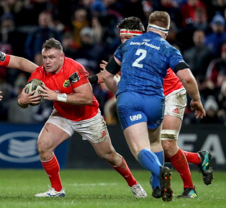 Two changes on Munster team to play Leinster 