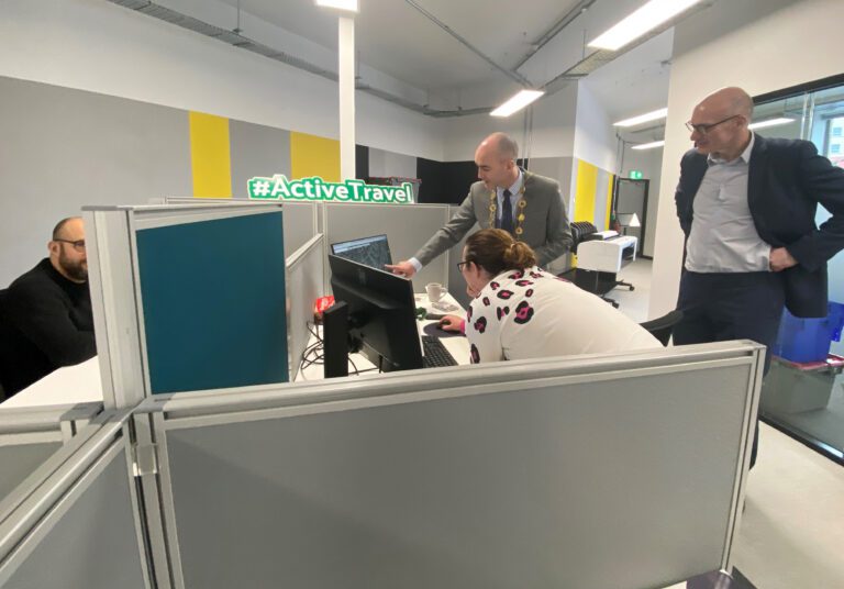 Active Travel team on the move