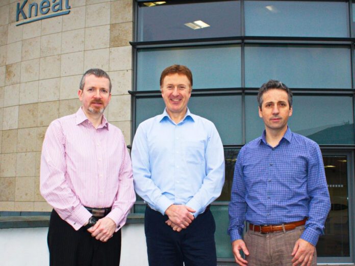 Kneat co-founders Kevin Fitzgerald, Eddie Ryan and Brian Ahearne