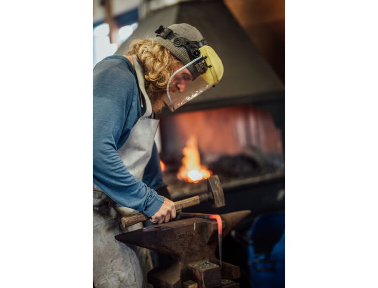 Introduction to blacksmithing at Cappamore ETB Campus