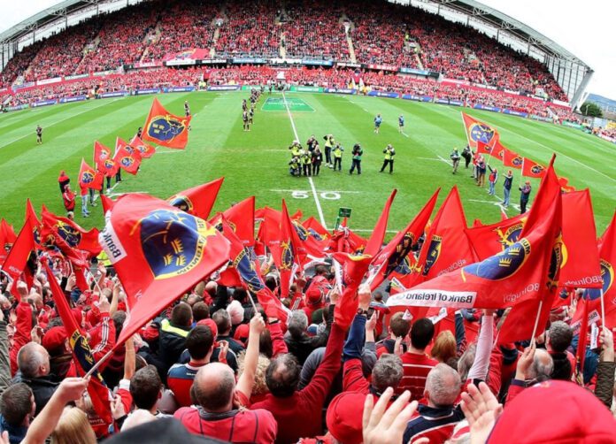 Thomond Park, home of Munster Rugby