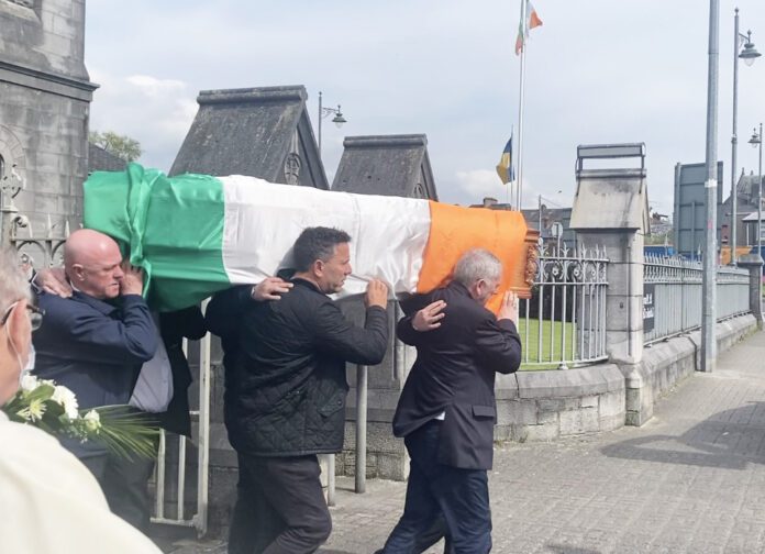 Alan Bourke funeral