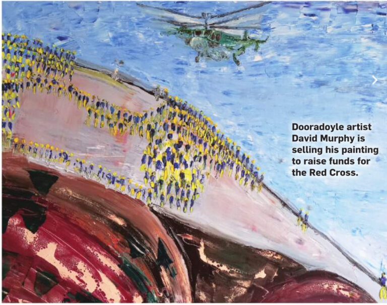 David embraces the art of giving for Red Cross appeal