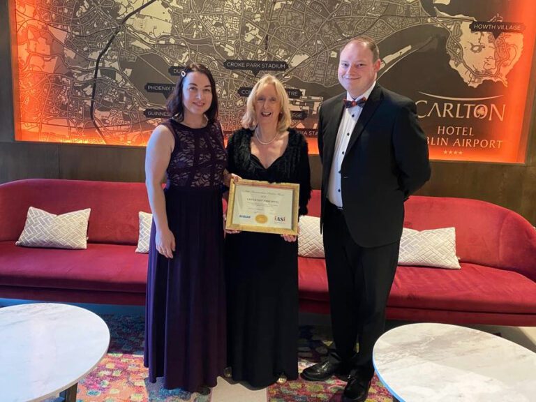 Castletroy Park Hotel takes home IASI Gold Award