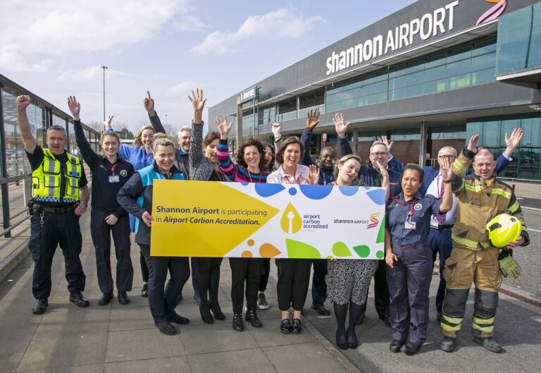 Shannon airport reaches new heights of carbon control 
