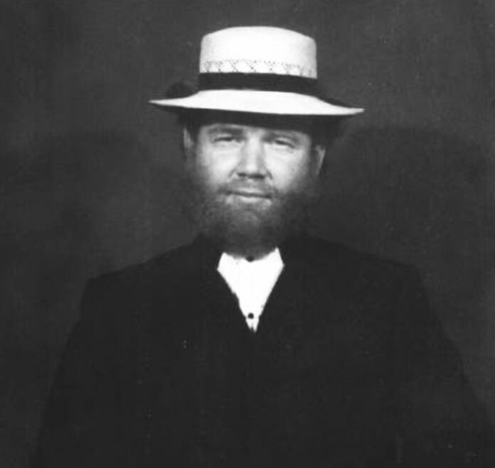 Terry O'Brien in a 1982 self-portrait