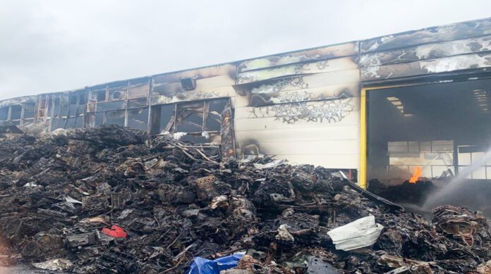 United Metals Eastway fire