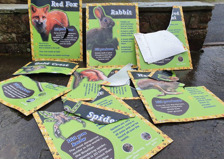 Vandals hit Ballyhoura nature trail for second time