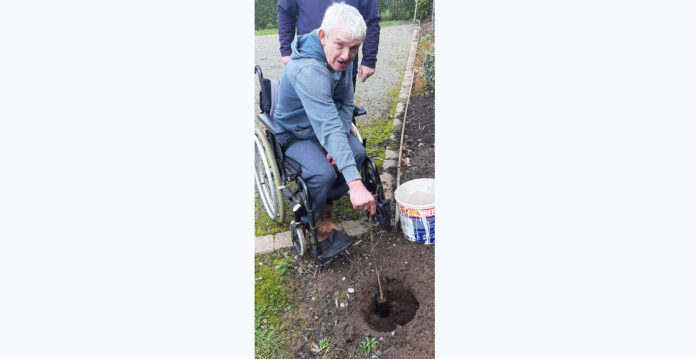 Brendan Brophy from Irish Wheelchair Association Ballinagar. copy