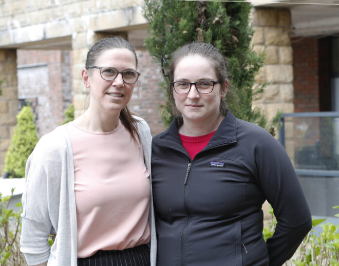 Caitríona Hickey and Niamh Richardson
