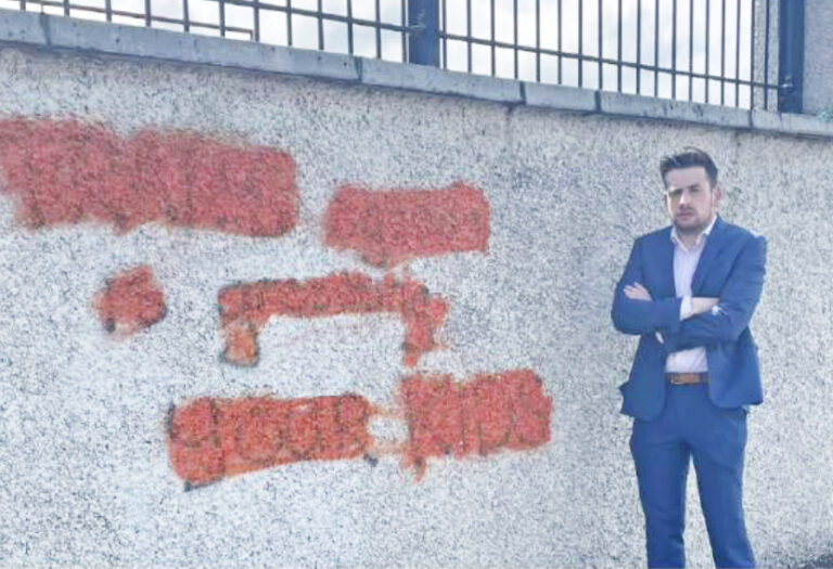 Limerick councillor calls for zero tolerance on offensive graffiti