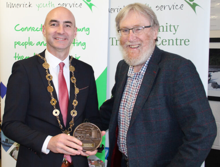 After 35 years of volunteering Declan has youth in his DNA