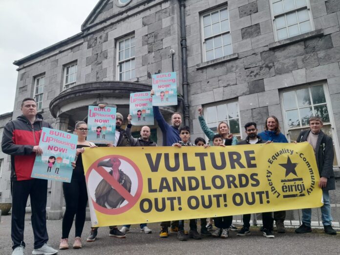 Éirígí Shannon Arms protest