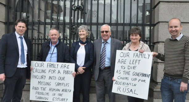 Geoghegan family Dáil protest