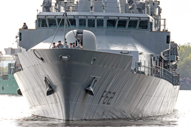 Navy ship diverted from Limerick Riverfest for emergency mission