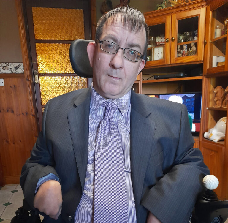 Derek wants to make disability visible 