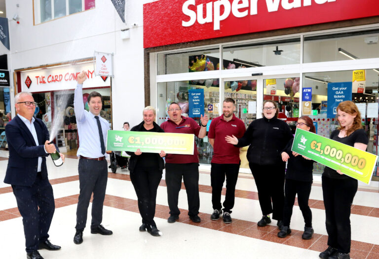 €1million winning lottery ticket was sold in Castletroy