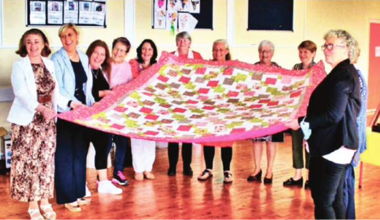 Milford quilt has love in every stitch