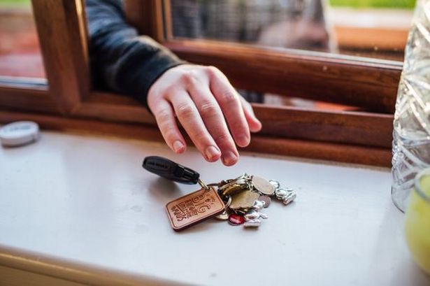 Stealing car keys