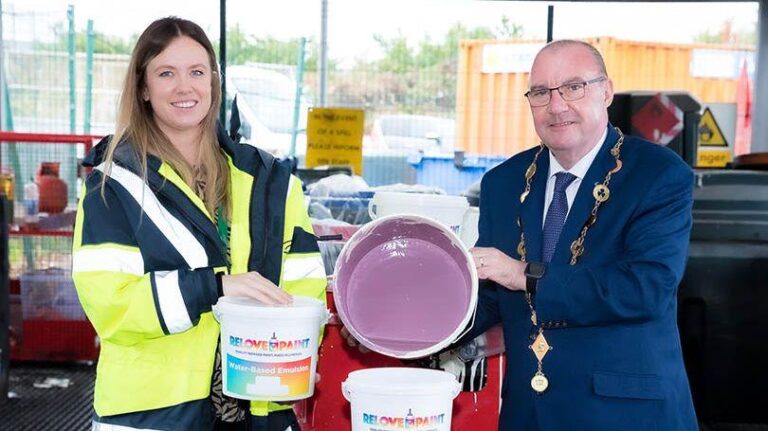 Mayor launches new Relove Paint environmental initiative