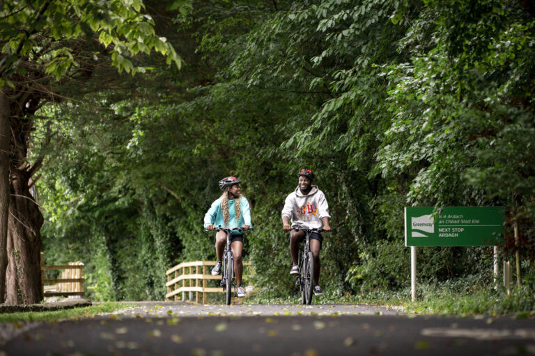 Daily shuttle bus service to the Limerick Greenway