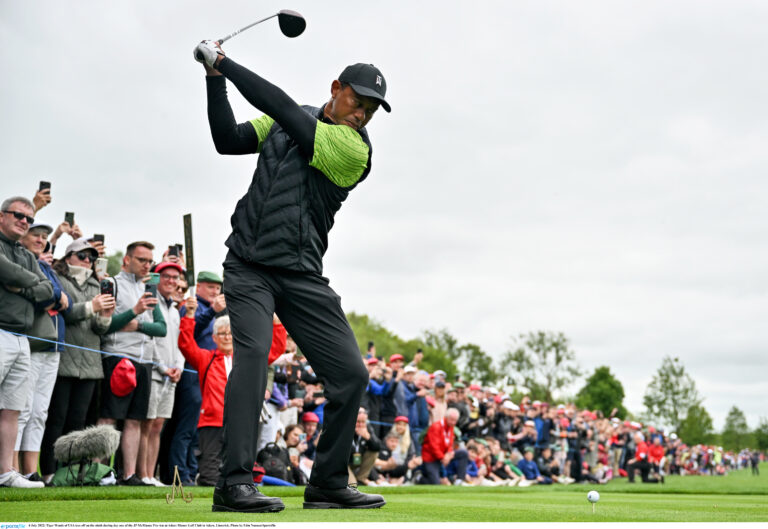 Tiger draws the crowds at star studded Adare
