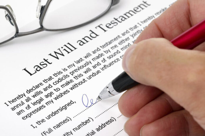 Making a will